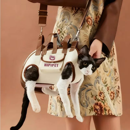 Breathable Pet Carrier Backpack – Portable & Easy to Clean