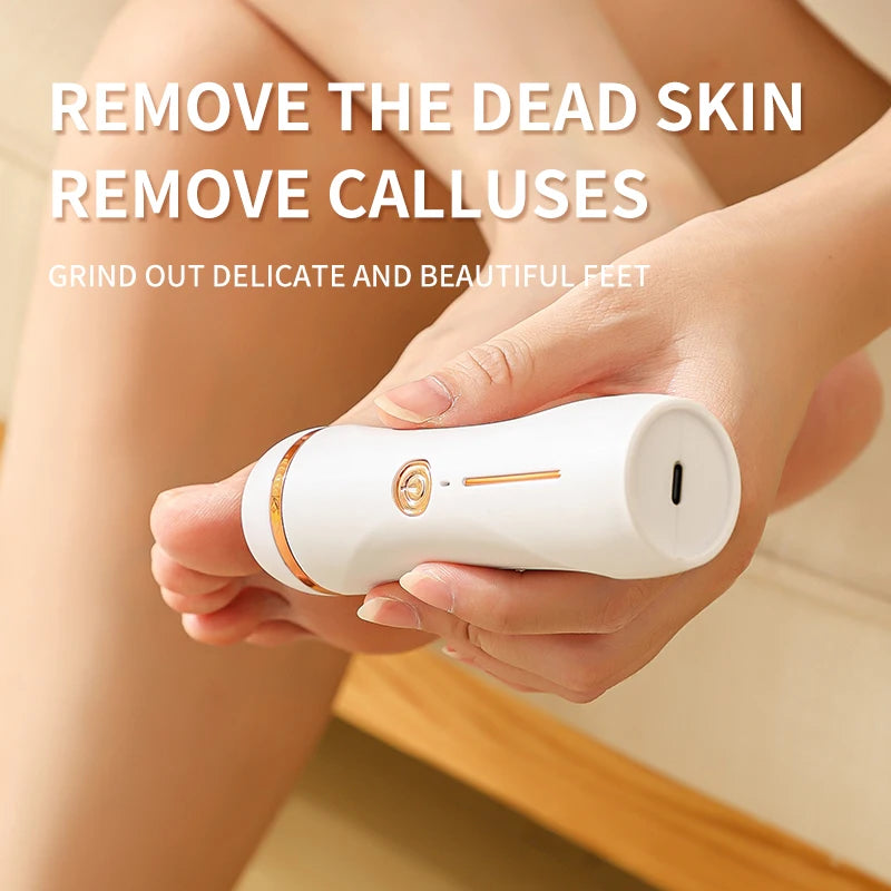 Electric Foot Callus Remover – Rechargeable Pedicure Tool