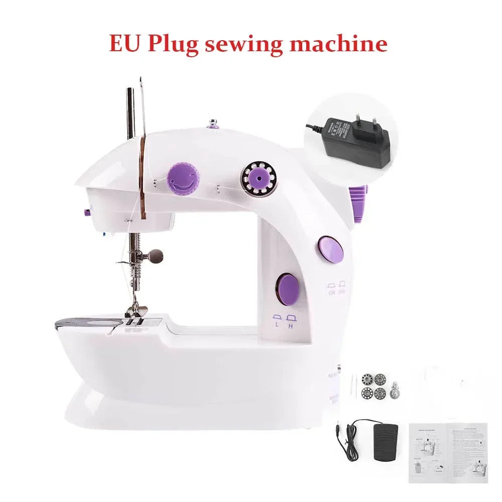Mini Sewing Machine For Beginners With Foot Pedal