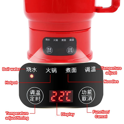 Folding Travel Electric Kettle 0.8L Stainless Steel
