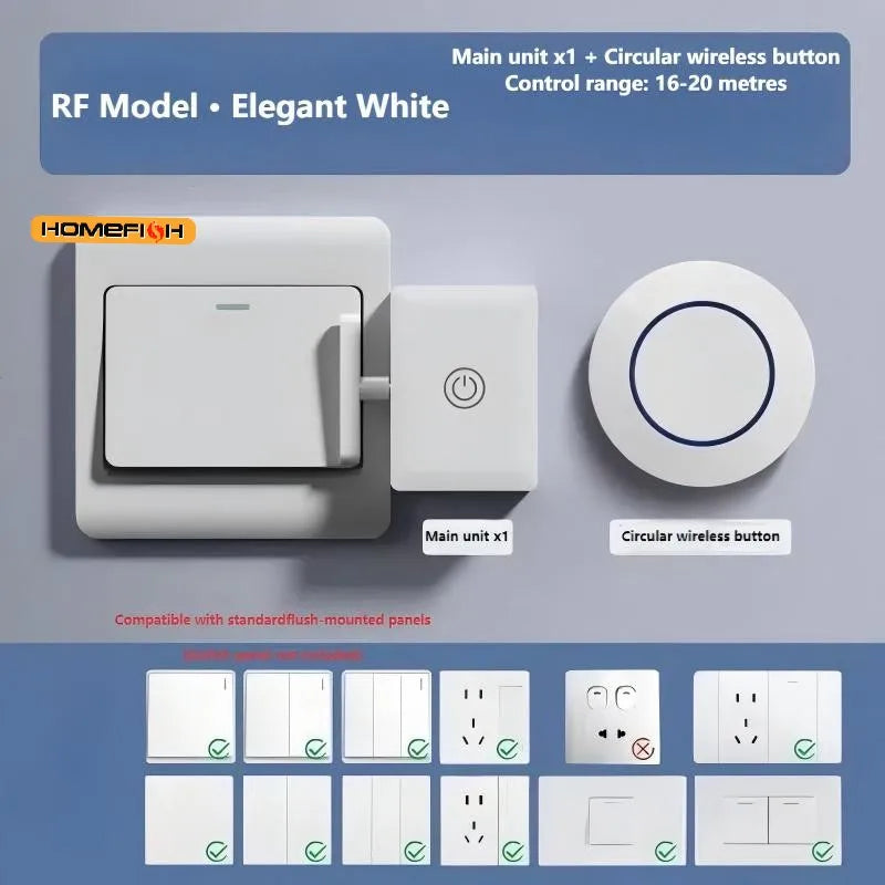 USB Rechargeable Remote Light Switch Button Pusher