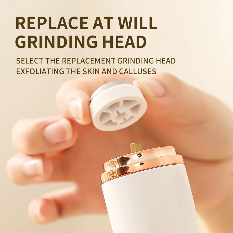 Electric Foot Callus Remover – Rechargeable Pedicure Tool