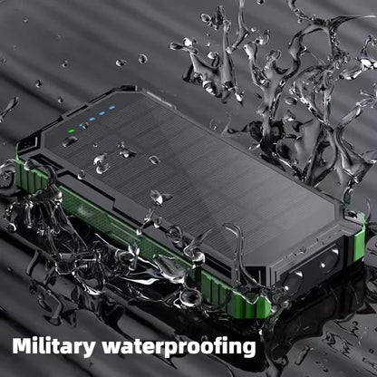 Solar Wireless Power Bank – High-Capacity Fast Charger