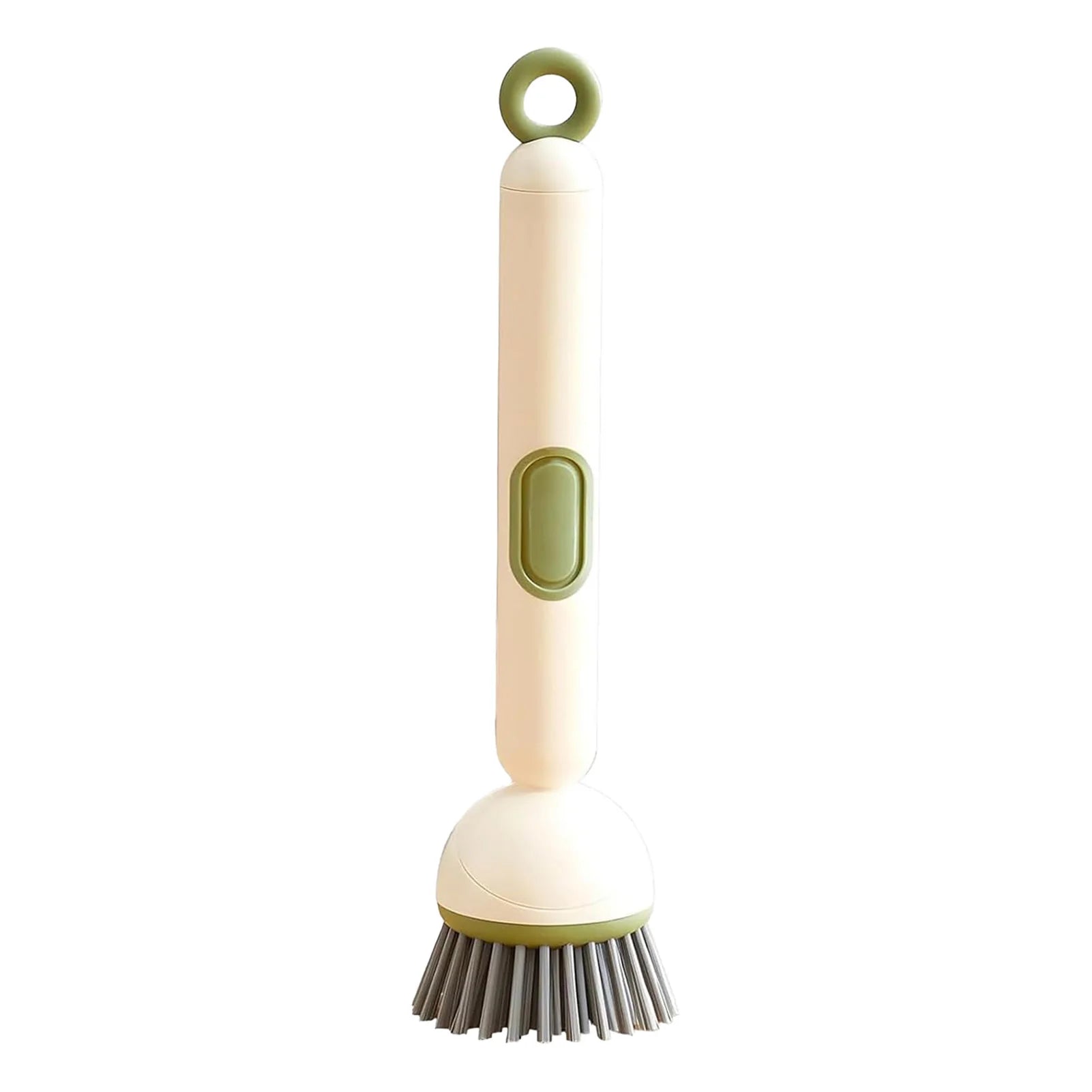 Adjustable Long Handle Kitchen Scrub Brush with Dispenser