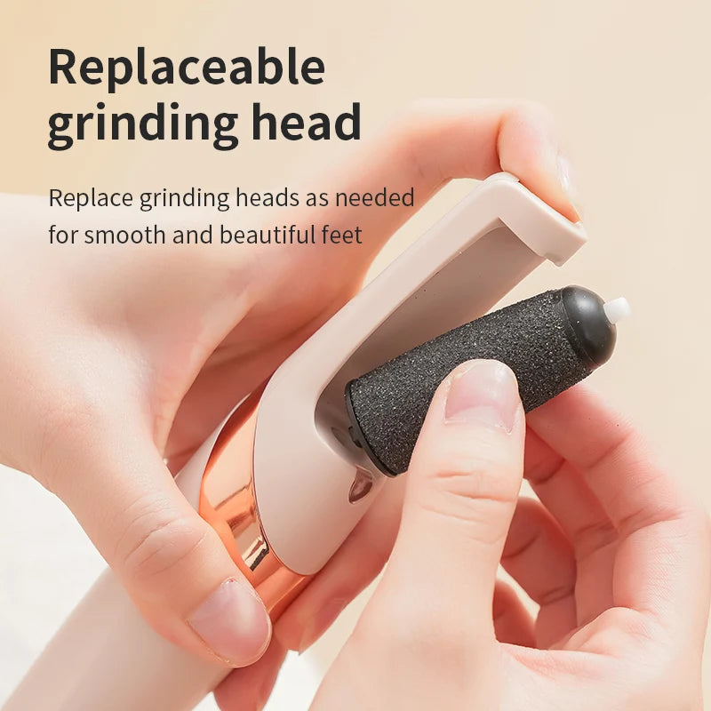 Electric Foot Callus Remover – Rechargeable Pedicure Tool