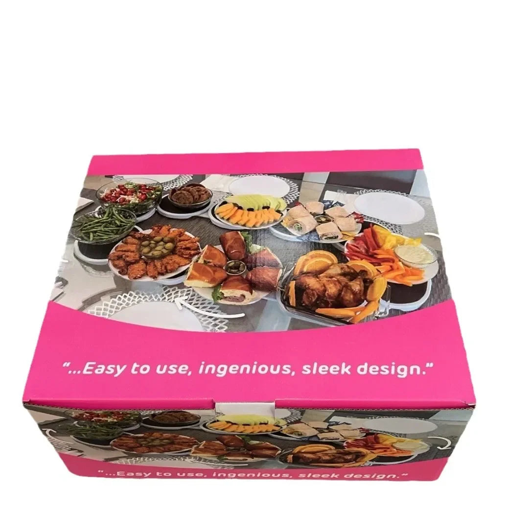 Rotating Lazy Susan Food Turntable Tray for Dining Tables