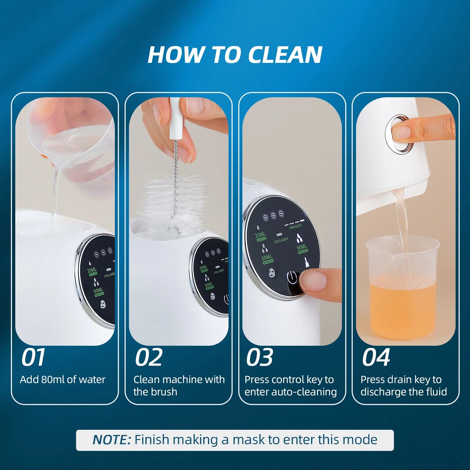 DIY Fruit Facial Mask Maker Machine – Automatic Home Spa