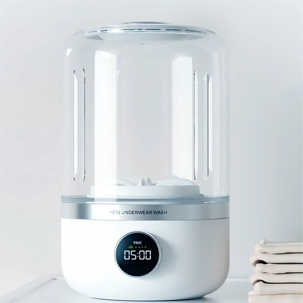 Portable Mini Underwear Washing Machine 1L USB Powered