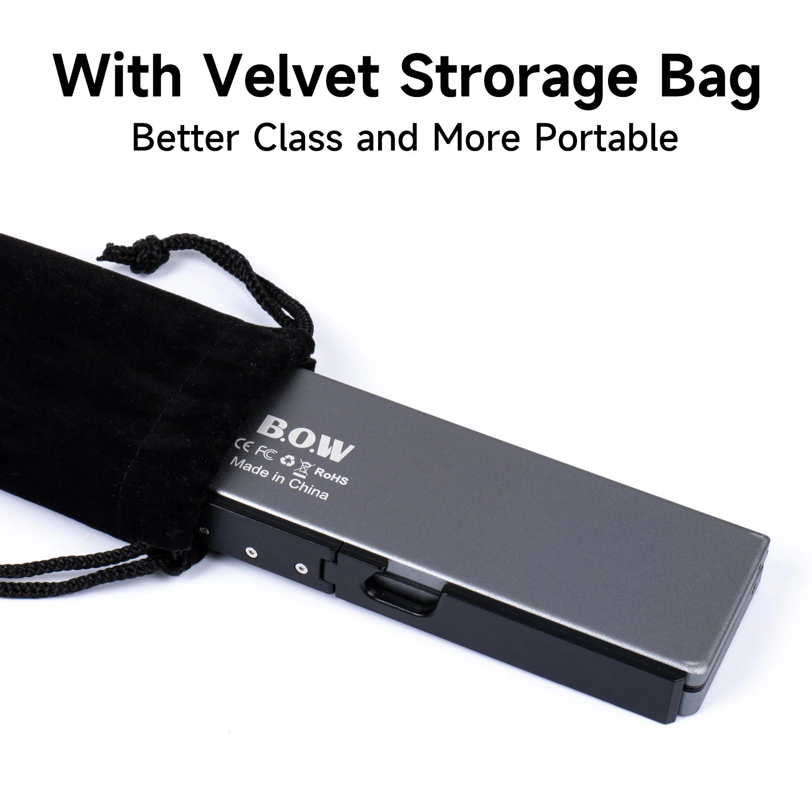 Foldable Bluetooth Keyboard with Magnetic Stand