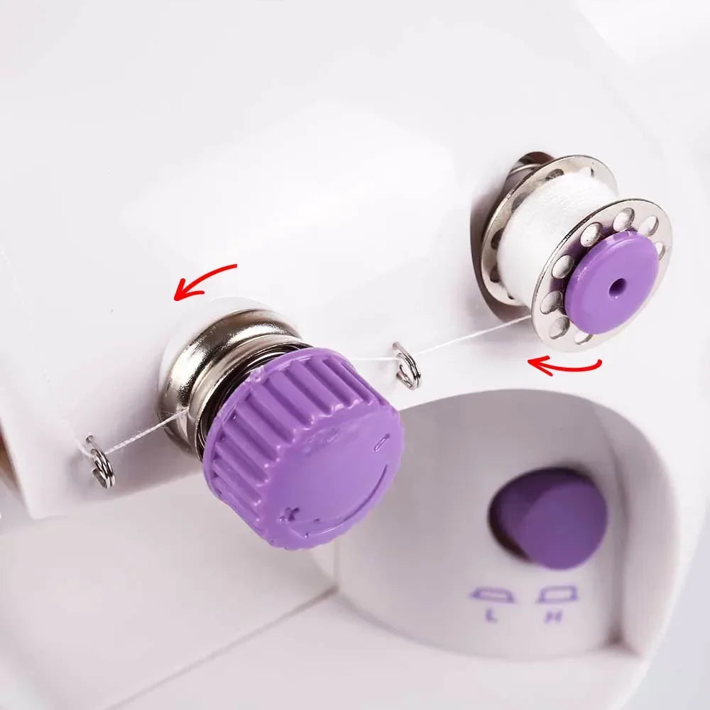 Mini Sewing Machine For Beginners With Foot Pedal