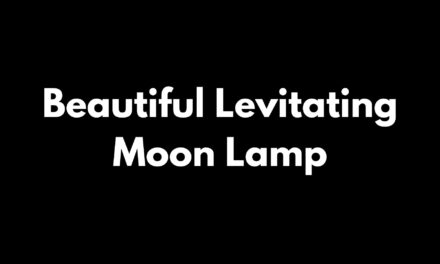 Beautiful Levitating Moon Lamp