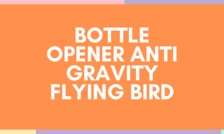 Bottle Opener Anti Gravity Flying Bird