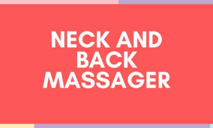 Neck and Back Massager