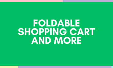 Foldable Shopping Cart And More