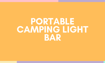 Portable Camping Light Bar